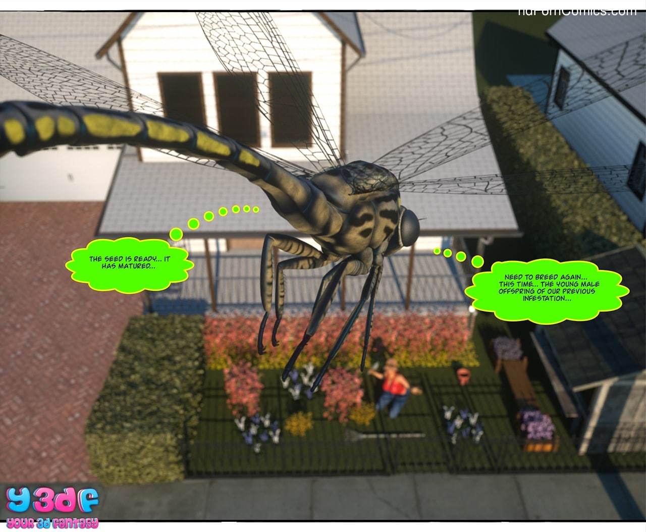 Y3DF- Something is Bugging Me20 free sex comic